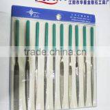 10 Different Shapes Electroplated Diamond Files Set With Black Nickel