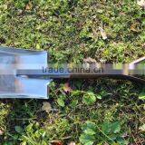 High Grade and Quality D Shape Stainless Steel Flat Construction Shovel thumbnail-2