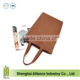 OEM Customized LOGO Fashion Solid 12OZ Canvas Tote Shopping Bag,Custom Size And Color FH069 thumbnail-4