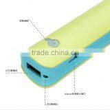 2600mAh Slim Mobile Power Bank Charger With LED Light for Iphone thumbnail-4