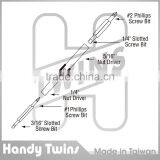 7 in 1 NON-SLIP Pro Interchangeable Screwdriver thumbnail-2