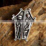 Cheap 2016 New The Nightmare Before Christmas Jack Lisa Couple Pendant Necklace Jewelry Gift thumbnail-3