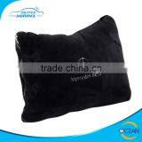 Quality Plush Blanket That Folds Into Pillow With LOGO Embroidery Good for Promotion Sale thumbnail-1