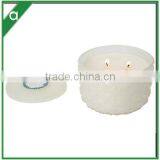 Various Colored Scented Candle in Frosted Glass With Gift Box thumbnail-6