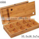 2013 Wooden Tea Box With Cover thumbnail-4