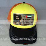 High Quanlity 5 Panel Trucker Caps and Hats With Flocking Embroidery thumbnail-6