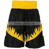 Black & Yellow Color Boxing Shorts thumbnail-1