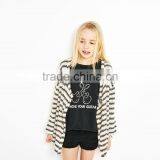 Kids Ethnic Wear Girls Cotton Stripe Kimono Coat for Kids thumbnail-1