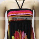 2016 Long Women Black Sexy Chiffon Dress thumbnail-6