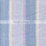 High Quality 55% Linen 45% Cotton Y/D Stripe Fabric for Garment