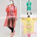 Yellow Waterproof Kids Raincoat/rain Poncho With Hood and Print thumbnail-5