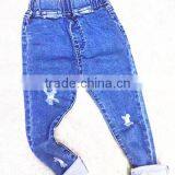 Branded Boy's Casual Elastic Waistband Denim Pants thumbnail-1