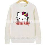 Girls Sweatshirt Hello Kitty Embroidery Sweatshirt thumbnail-3