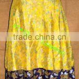 SILK SARI SKIRT