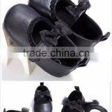 2017 Mini Infant Shoes Cute Baby Wear Summer Pink Black Light Yellow Bow Child Shoe thumbnail-3