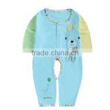 2017Cheap Newborn Sleepwear Organic Cotton Infant Baby Romper thumbnail-2