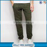 Mens Skinny Fashion Jogger Pants in Leopard Print for Sale