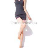 Red Summer Women Yoga Coordinates Wear Modal Sport Clothes thumbnail-1