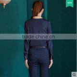 Custom Chantilly Long Sleeve Latest Fashionable Ladies Blouse Factory Women Shirt Blouse thumbnail-3