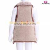 STOCKED MONOGRAMMED Sherpa Fur Vest thumbnail-6