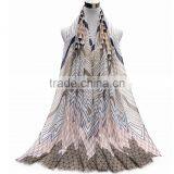 Fashion Custom Lady Scarf Low Moq 20pcs One Color thumbnail-5