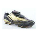 Wholesale PU, EVA , Rubber White / Black Turf Indoor Outdoor Childrens Soccer Shoes thumbnail-1