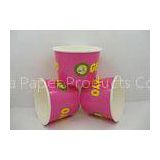 3oz - 32oz Single Wall Disposable Paper Bowls With Paper / Plastic Lid