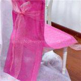 Nonwoven Chair Cover With Sash thumbnail-1