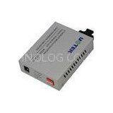 OEM Fiber Optic Media Converter 100Mbps / 10Mbps , Half Duplex Mode