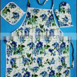 Kitchen Apron Oven Mitt Set Apron Set Christmas Towel&kitchen Set&pot Holder 3pcs/set thumbnail-4