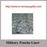 Camouflage Nylon Oxford Polyester Army Military Poncho Liner