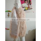 SJ187-01 New Arrival Real Photo Shot Fur Scarf Fashion, Light Pink Scarf for Ladies