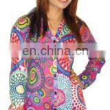 Women's Reversible Wrap Skirts and Side Handbags thumbnail-3