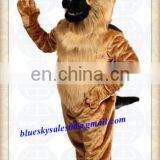 Professional Custom German Shepard Dog Mascot Costume Suit Halloween Prop Adult Cartoon Mascotte Fancy Dress Outfit