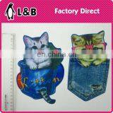 Wholesale Bear Shape Custom Design Iron on Patches thumbnail-4