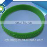 Custom Silicone Braceet With Embossed Logo thumbnail-2