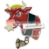 Cow Souvenir Metal Fridge Magnet