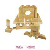 Melors DIY Toy EVA UV Resistant Very High Density Eva Wood Grain Foam Blocks Supplier