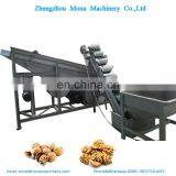 black walnut shelling machine / walnut kernel shell separator production line