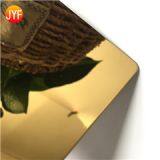 JYFM007 Factory Wholesale 304 Gold Mirror Finished Color Decorative Stainless Steel thumbnail-3