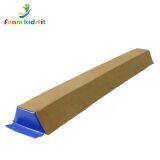 Kids Gymnastic Folding Suede Double Balance Beam Training Equipment for Gymnasts thumbnail-2
