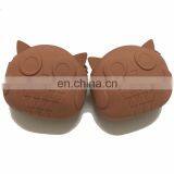 Custom Novelty Animal Coin Purse Kawaii Funny Pineapple Wallet Zipper Owl Shape Silicone Coin Purse thumbnail-4