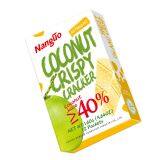 160g Sweet Coconut Crispy Cookies Biscuit Crackers Healthy Wafer Biscuits thumbnail-5