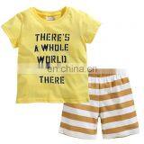 Summer Short Sleeve Clothing Set Children Baby Clothes thumbnail-6