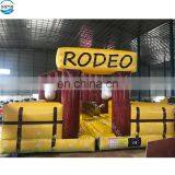 Outdoor Sport Games Mechanical Inflatable Rodeo Bull, Inflatable Bull Riding Machine thumbnail-2
