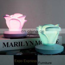 Battery Powered Rose Shaped Led Light Desk Lamp for Promotion Gifts thumbnail-4