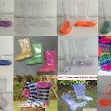 Various Hi-Q Women PVC Rain Boots, New Fashion Lady Transparent Rain Boot, Fashion Rain Boots, Popular Style Boots,Cheap Rain Boot thumbnail-3