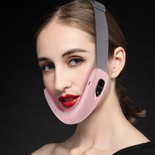 NEW face slimming strap EMS micro current color light lift small V face
