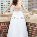 2015 Free Shipping Elegant Beading Ball Gown Sweetheart Floor Length Evening Dress