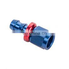 Quick Disconnect Degree Pipe Plumbing Hose An Fitting Swivel Press Push In Adapter Alloy Angle Fittings thumbnail-2